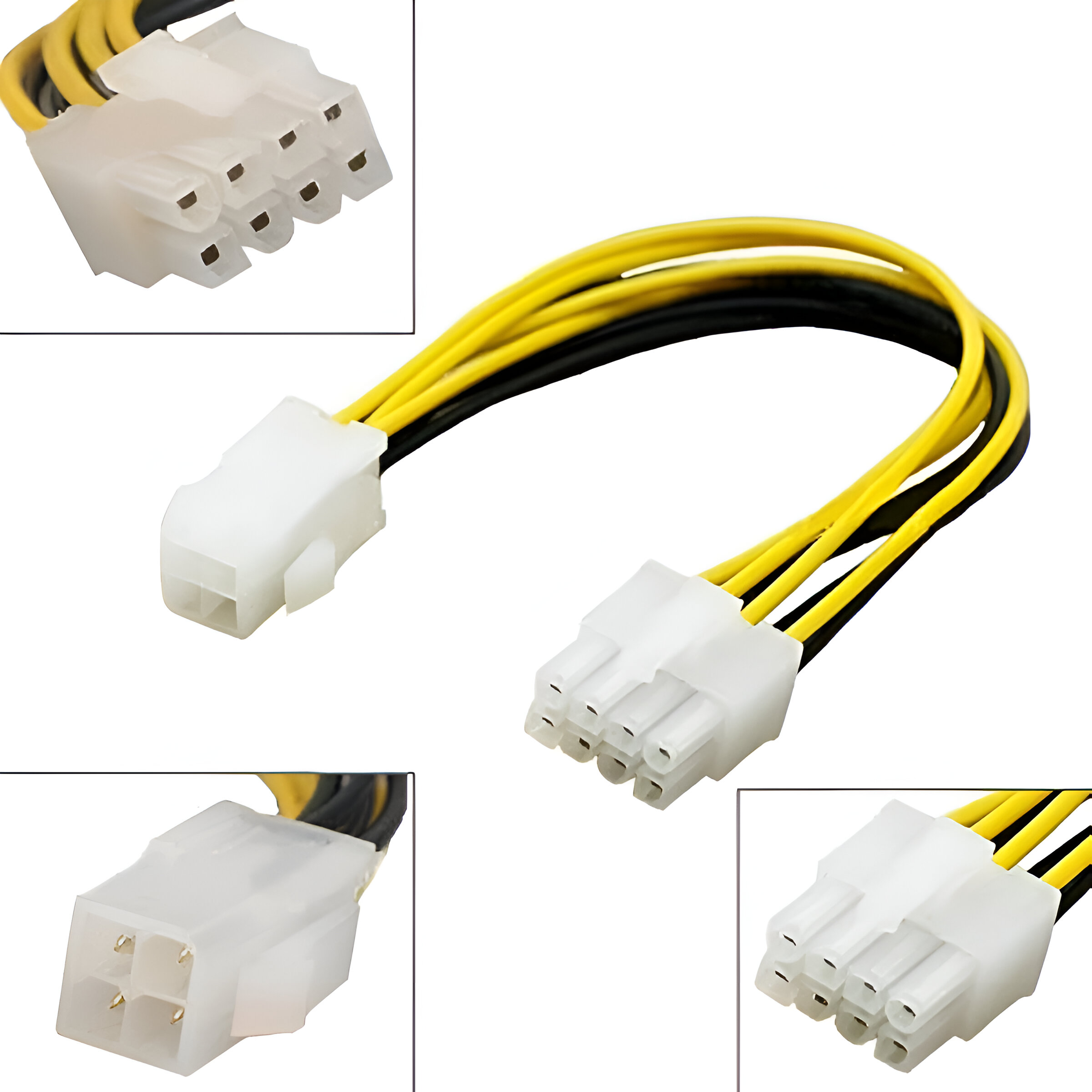 Multybyte 4 Pin to 8 Pin Cable view 2